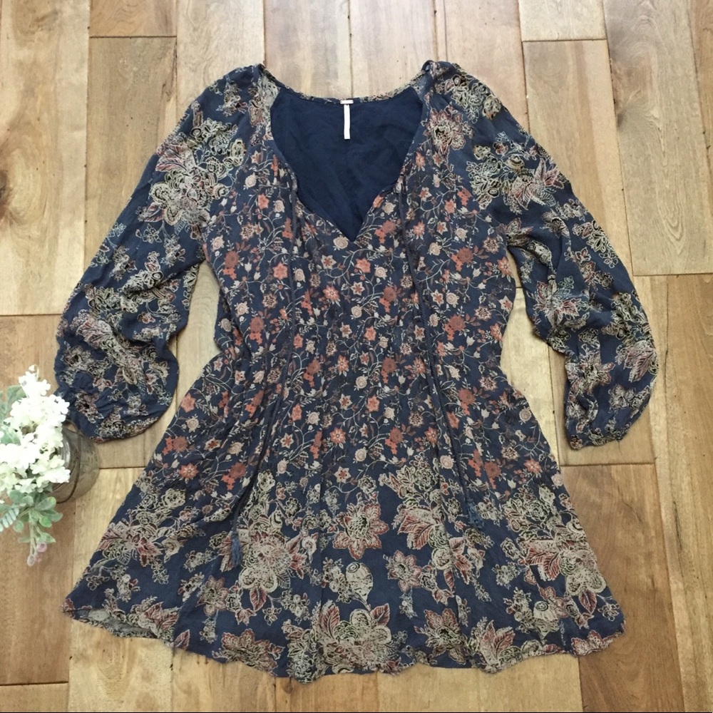 Free people boho floral dress